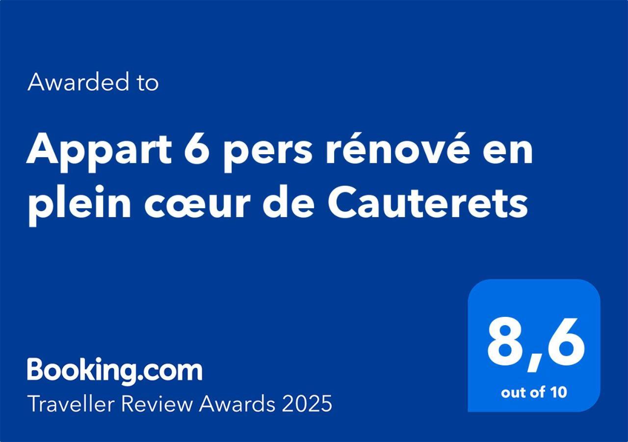 Appart 6 pers rénové en plein cœur de Cauterets Exterior foto